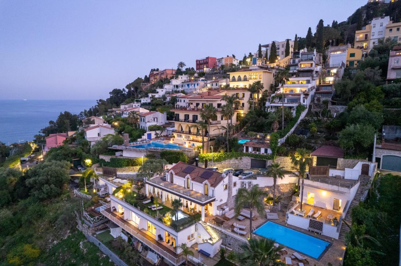 Luxury Taorum Villa With Spectacular Sea Views In Таорміна Екстер'єр фото